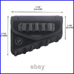 Leather Gun Buttstock Sleeve, Sling Set for. 30-30.22MAG 12GA. 300win. 308.357