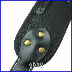 Leather Gun Shell Holder Stock with Matched Rifle Sling for. 30-06.30-30.45-70