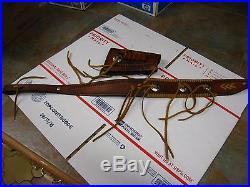 Leather Gun Stock Cover/Shell Holder & Sling Custom 30-30 Winchester