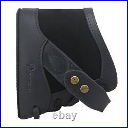 Leather Hunting Rifle Buttstock with Gun Sling for. 30/30.308.22MAG No Drill