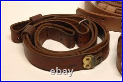Leather Military Style Rifle Slings (7) Leather Military Style Rifle Slings (7)