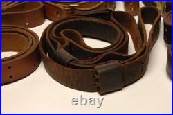 Leather Military Style Rifle Slings (7) Leather Military Style Rifle Slings (7)