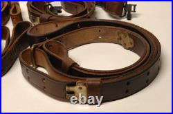 Leather Military Style Rifle Slings (7) Leather Military Style Rifle Slings (7)
