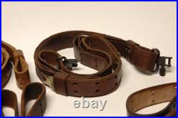 Leather Military Style Rifle Slings (7) Leather Military Style Rifle Slings (7)