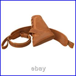 Leather No Drill Rifle Gun Cheek Rest Pad Buttstock with Gun Sling. 30/30.308 Leather No Drill Rifle Gun Cheek Rest Pad Buttstock with Gun Sling. 30/30.308