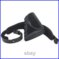 Leather Rifle Gun Sling, Ammo Buttstock Hunting Set for. 30-06.22MAG 12GA. 30-30