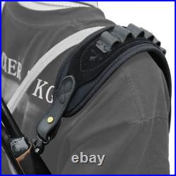 Leather Rifle Gun Sling, Ammo Buttstock Hunting Set for. 30-06.22MAG 12GA. 30-30