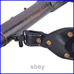 Leather Rifle Gun Sling Ammo Shell Holder Sling For. 308.30-06 Cartridges USA