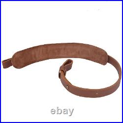 Leather Rifle Gun Sling Shooting Strap For. 30-30.308,12GA. 22LR Christmas gift