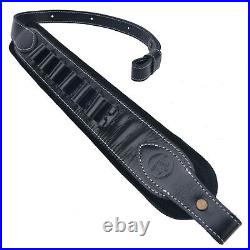 Leather Rifle Gun Sling Shooting Strap For. 30-30.308,12GA. 22LR Christmas gift