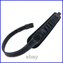 Leather Rifle Gun Sling Shooting Strap For. 30-30.308,12GA. 22LR Christmas gift