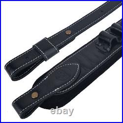 Leather Rifle Gun Sling Shooting Strap For. 30-30.308,12GA. 22LR Christmas gift