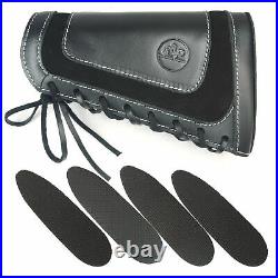Leather Rifle Shell Holder Pouch For. 270, 30.06 With Gun Sling Straps