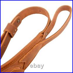 Leather Rifle Shell Holder Sling Shotgun Ammo Strap for. 308.22LR. 30-30 12GA