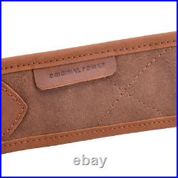 Leather Rifle Sling / 33.5 41.5 Adjusted / Hunting Shotgun Shoulder Strap Leather Rifle Sling / 33.5 41.5 Adjusted / Hunting Shotgun Shoulder Strap