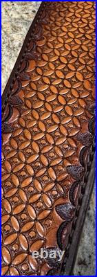 Leather Rifle Sling Custom Handcrafted From Genuine Leather