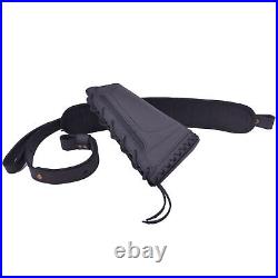Leather Rifle Stock Cover, Shell Holder Sling for. 308.22MAG 12GA. 45-70.300win Leather Rifle Stock Cover, Shell Holder Sling for. 308.22MAG 12GA. 45-70.300win