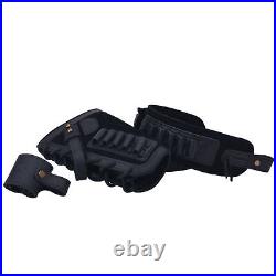 Leather Set of Rifle Buttstock, No Drill Loop, Gun Sling for. 22MAG. 30-30.45-70