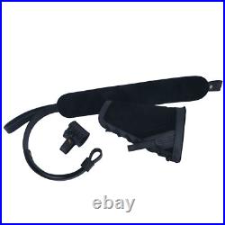 Leather Set of Rifle Buttstock, No Drill Loop, Gun Sling for. 22MAG. 30-30.45-70