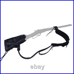Leather Set of Rifle Buttstock, No Drill Loop, Gun Sling for. 22MAG. 30-30.45-70
