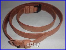 Leather Sling for WWII German Mauser K98 98K Rifle Natural Repro x 10 UNITS zE2