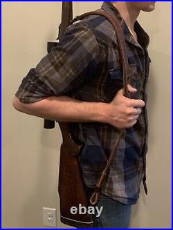 Leather Thumbhole Rifle Sling