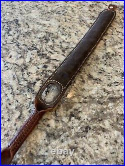 Leather Thumbhole Rifle Sling