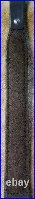 Levergun Leather Works Black Leather Slimline Rifle sling