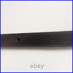Levy's Outdoor Veg- Tan Dark Brown Leather Rifle Sling SN27-DBR