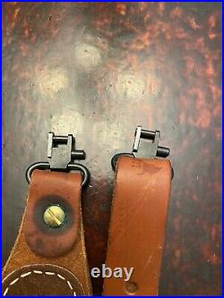 Longhorn Leather Rifle Sling 29 Adjustable & 1 Swivels #989