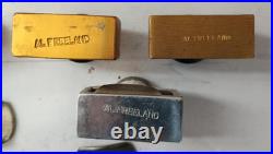 Lot Of Target Shooting Accessories Leather Slings Hardware Hand Stop Al Freeland