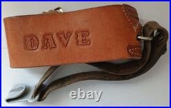 Lot Of Target Shooting Accessories Leather Slings Hardware Hand Stop Al Freeland