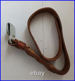 Lot Of Target Shooting Accessories Leather Slings Hardware Hand Stop Al Freeland