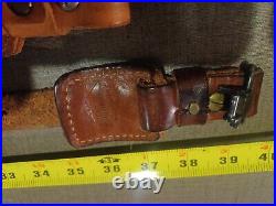 Lot Of Vintage Leather Gun Slings Hunter Torel Pathfinder Rocky Mountain