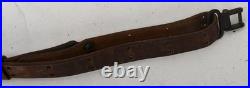Lot of 4 Unmarked Vintage 1900's Leather Slings For Loop/Swivel/Stud