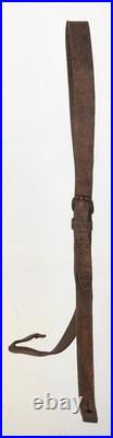 Lot of 4 Unmarked Vintage 1900's Leather Slings For Loop/Swivel/Stud