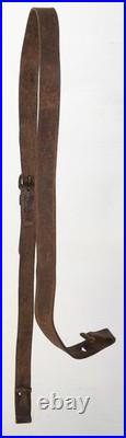 Lot of 4 Unmarked Vintage 1900's Leather Slings For Loop/Swivel/Stud