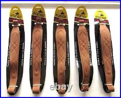 Lot of 5 New BUTLER CREEK padded suede leather Cobra RIFLE SLINGS #2652-2