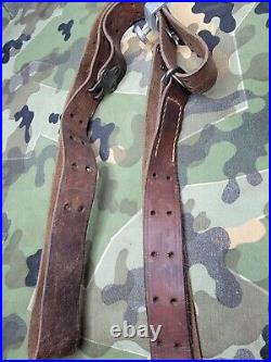 M1907 Leather Sling M1 Garand 1903 1903A3 Marked Original WWII I Freeland