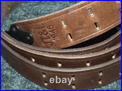 M1907 U. S. Repro leather slings, pair(2) reduced inventory reduction price M1907 U. S. Repro leather slings, pair(2) reduced inventory reduction price