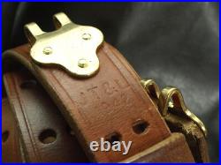 M1907 U. S. Repro leather slings, pair(2) reduced inventory reduction price M1907 U. S. Repro leather slings, pair(2) reduced inventory reduction price
