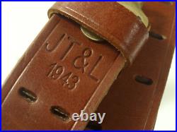 M1907 U. S. Repro leather slings, pair(2) reduced inventory reduction price M1907 U. S. Repro leather slings, pair(2) reduced inventory reduction price