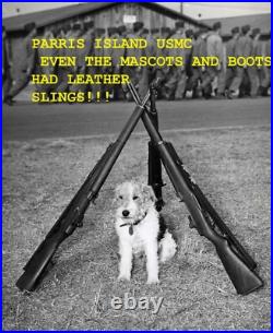 M1907 U. S. Repro leather slings, pair(2) reduced inventory reduction price M1907 U. S. Repro leather slings, pair(2) reduced inventory reduction price