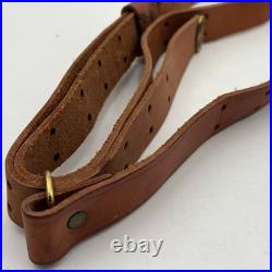 M1907 WW2 Rifle Replacement Strap Sling Leather Springfield Armory USA Made