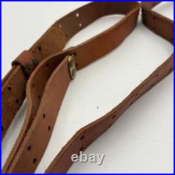 M1907 WW2 Rifle Replacement Strap Sling Leather Springfield Armory USA Made