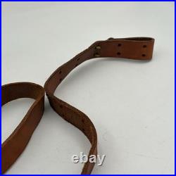 M1907 WW2 Rifle Replacement Strap Sling Leather Springfield Armory USA Made