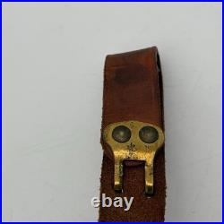 M1907 WW2 Rifle Replacement Strap Sling Leather Springfield Armory USA Made