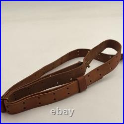 M1907 WW2 Rifle Replacement Strap Sling Leather Springfield Armory USA Made