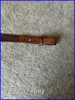 MARLIN 22 Custom Leather Rifle Sling Hand Tooled And Made in the USA