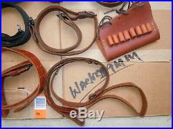 MIX Leather And Cloth Rifle Slings Grab Bag
